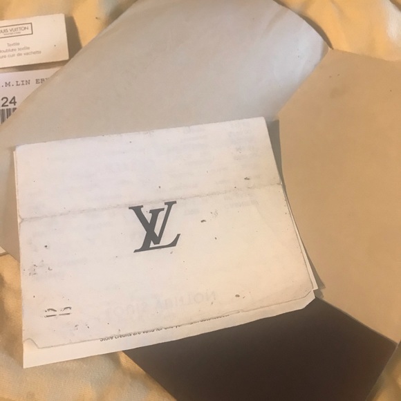 Authentic Louis Vuitton Mini Lin speedy receipt - Picture 2 of 12